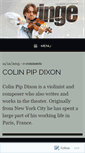 Mobile Screenshot of colinpipdixon.com